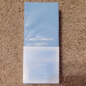 Dolce & Gabbana Light Blue Fragrance New In Shrink